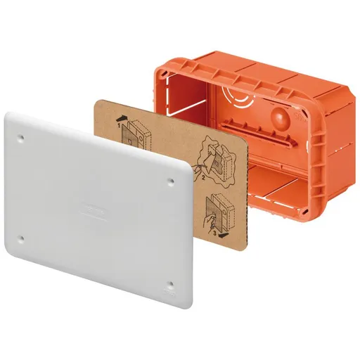 Doza derivatie incastrata IP40 152 x 98 x 70 mm Gewiss GW48004