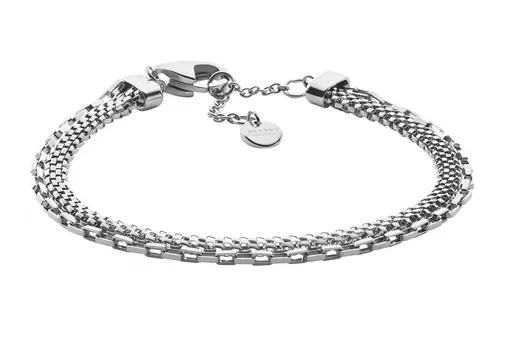 Skagen Brățară dublă din oțel pentru bărbați Tov Mesh SKJM0235040