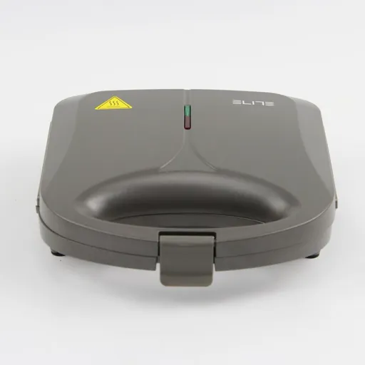 Waffle Maker ELITE EWM-0164, 700W, 6 nivele, Stop, Prăjire uniformă, Oțel inoxidabil, Gri/inox