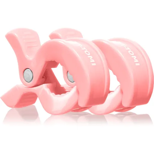 T-TOMI Clip clips pentru cărucior Pastel pink 2 buc