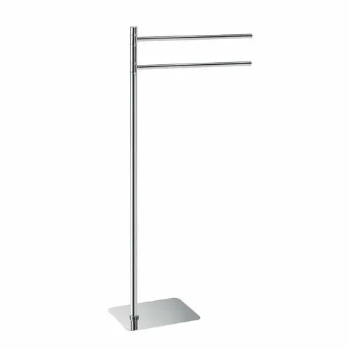 GEDY 1131 Artu suport cu suport pentru prosoape,pătrat, argintiu, argintiu