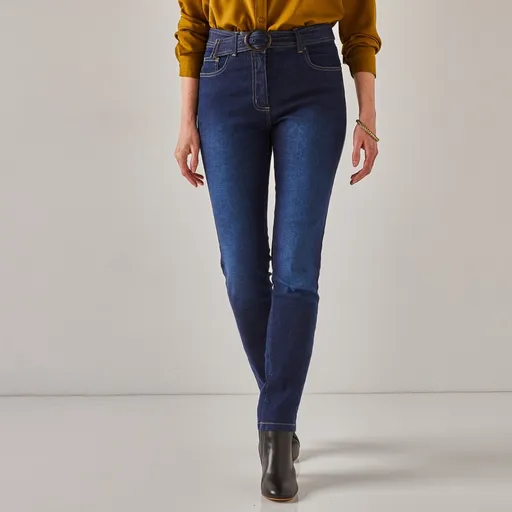 Pantaloni drepți cu croială