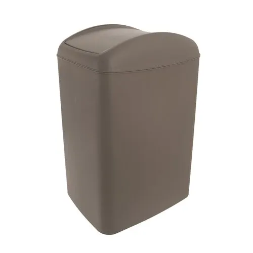 Coș gunoi Orion Waste capac rabatabil 10 l, maro, maro, 10 l