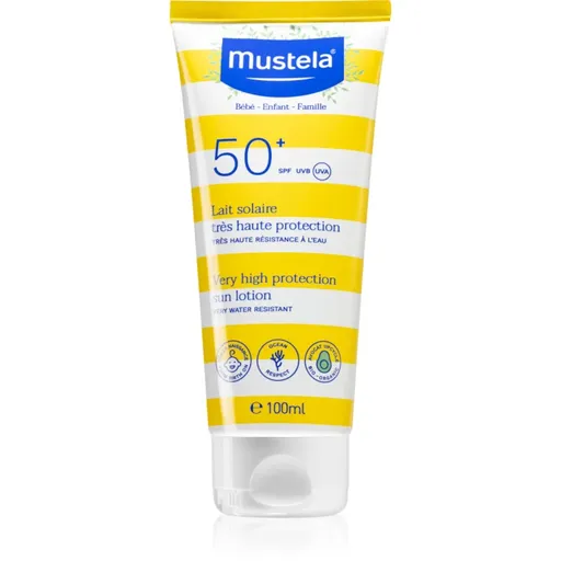Mustela Family SPF 50+ protectie solara pentru copii SPF 50+ 100 ml