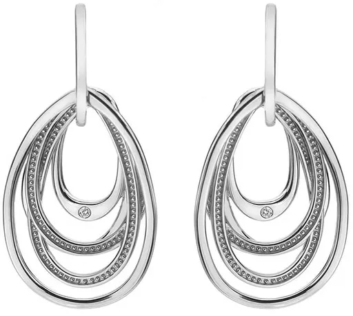 Hot Diamonds Cercei din argint cu diamante Chandelier Vintage Drop DE496