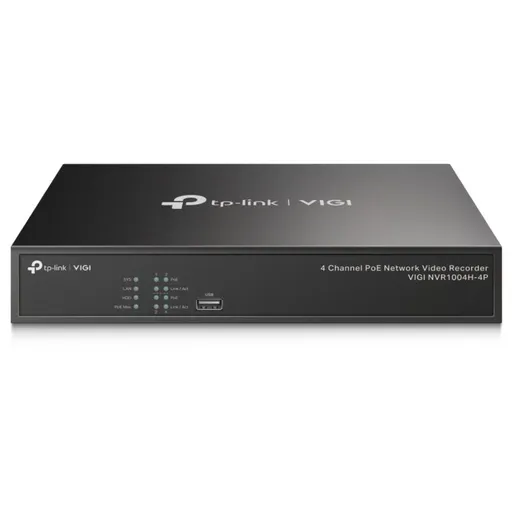 TPL VIGI 4 CH PoE+ NW VIDEO RECORDER TP-LINK VIGI NVR1004H4P
