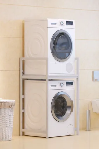 Dulap masina de spalat, Hanah Home, C7, 70x116x60 cm, Alb