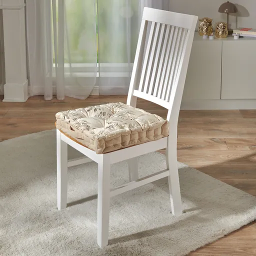 Pernă de scaun înaltă din velur