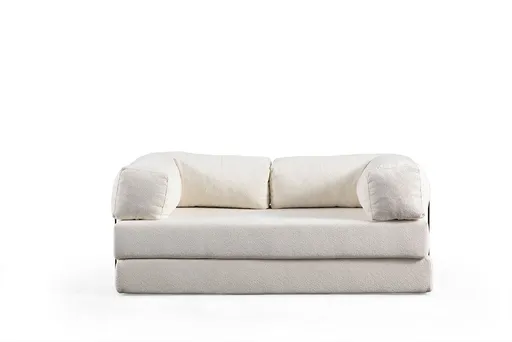 Canapea extensibila 2 locuri, Atelier del Sofa, 560ARE4160, Alb