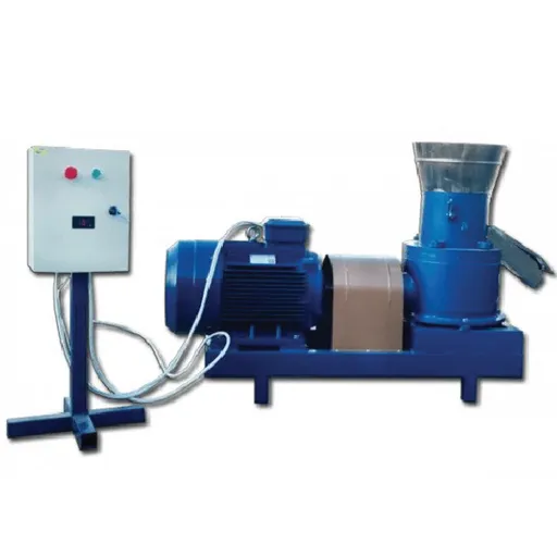 Masina de facut peleti, presa peleti, GPP-22, 22 KW, 180-250 Kg/h, transmisie pe reductor, ARTMASH Ucraina