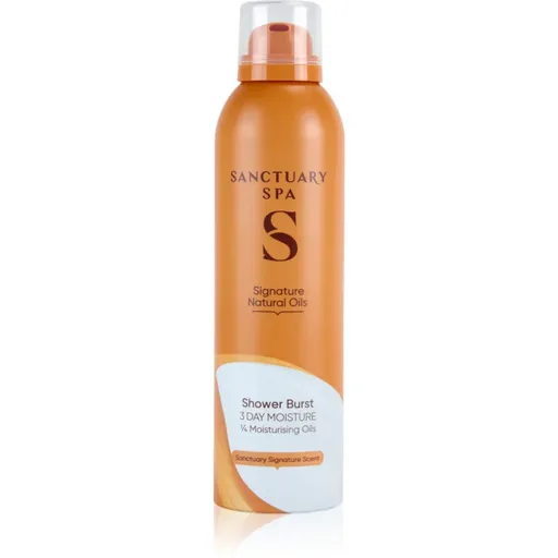 Sanctuary Spa Signature Natural Oils spumă de duș pentru îngrijire cu efect de nutritiv 200 ml