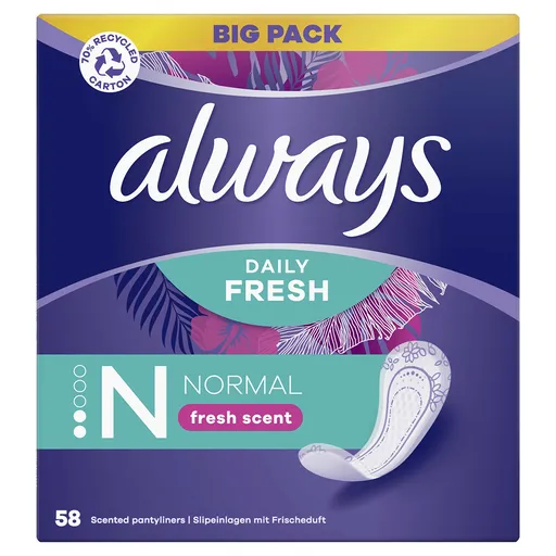 Always Absorbante Normal Deo 58 buc