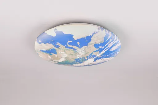 Plafoniera Terra, RL, 37x8.5 cm, 15W, 1x SMD, plastic, multicolor