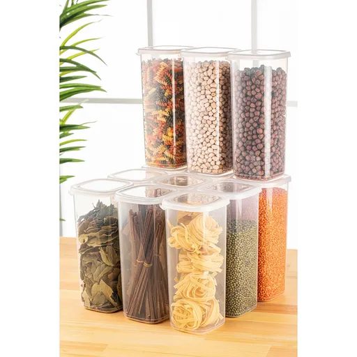 Set recipiente depozitare, Hermia, 964FRM5372, Alb