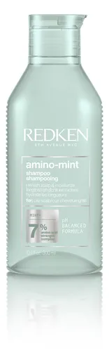 Redken Șampon de curățare pentru piele sensibilă și păr cu lubrifiere rapidă Amino Mint (Shampoo) 300 ml