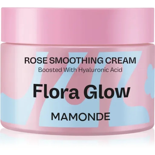 MAMONDE Flora Glow Rose Smoothing Cream crema intensiv hidratanta cu efect de hidratare 50 ml