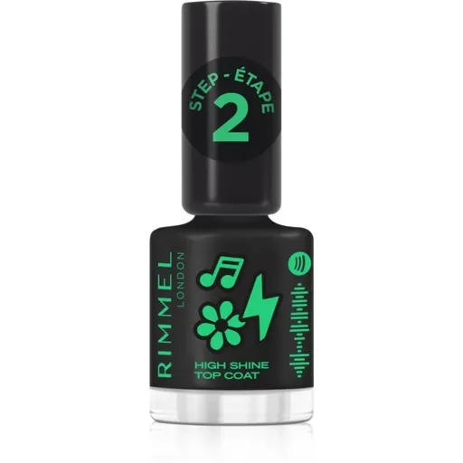 Rimmel SuperGel lac de unghii culoare 001 Top Coat 12 ml
