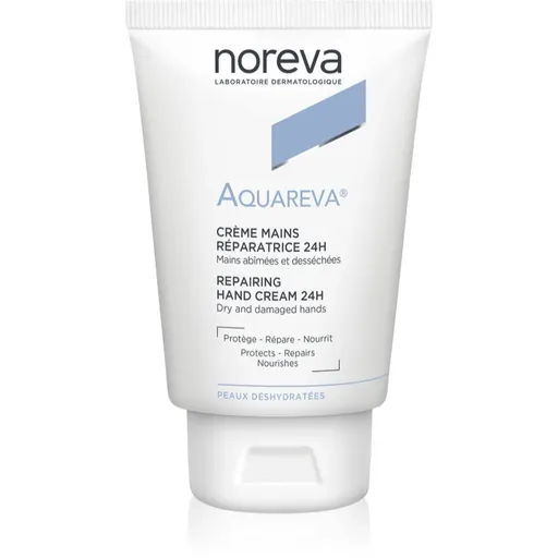 Noreva Aquareva Repairing Hand Cream 24H Cremă de mâini regeneratoare cu efect de hidratare 50 ml