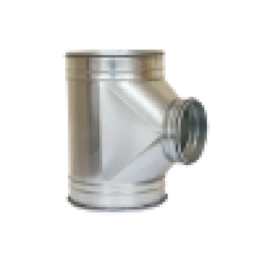 Piesa speciala, teu preluare, diametru Ø150, tabla de otel zincata