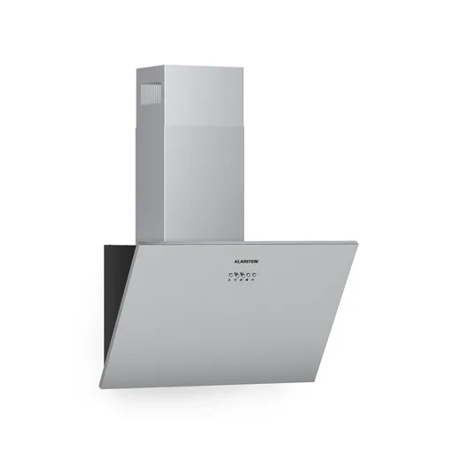 Klarstein Silver Lining 60, hotă de aburi, 60 cm, 600m³/h, EEK, A, oțel inoxidabil