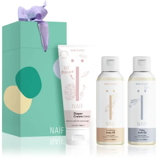 Naif Baby & Kids Newborn Essentials Set set cadou pentru nou-nascuti si copii