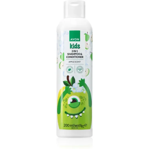 Avon Kids Apple sampon si balsam 2 in 1 200 ml