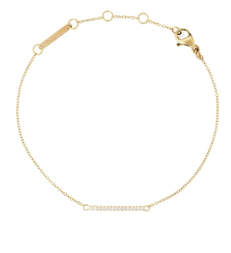 Daniel Wellington Brățară elegantă placată cu aur, cu pietre de zircon cubic Mirelle DW00401620