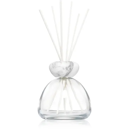 Millefiori Air Design Marble Glass Clear aroma difuzor fara rezerva White Cap 1 buc
