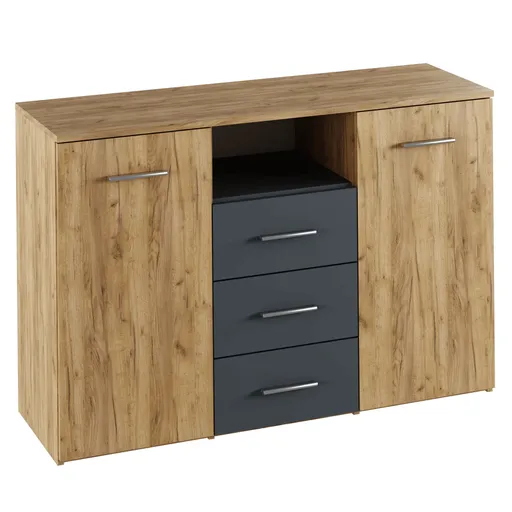 Dulap GABRIELA, stejar Artisan, maro