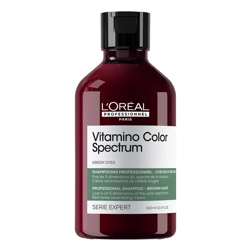 L'Oréal Professionnel Șampon neutralizant pentru păr castaniu Vitamino Color Spectrum Green Dyes (Professional Shampoo) 300 ml