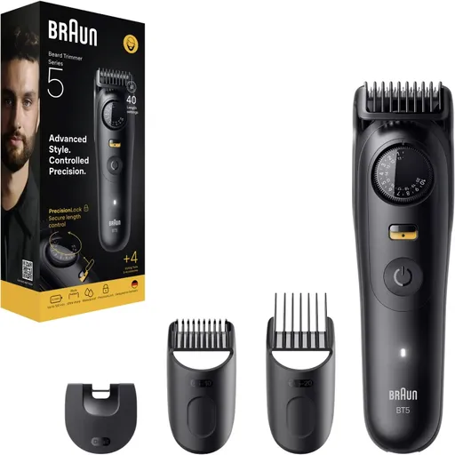 Braun Series 5 BT5520 de tuns barba + 4 instrumente de styling 1 buc