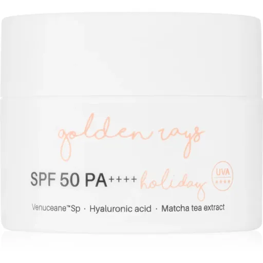 Nacomi Next Level Golden Rays cremă de zi anti-îmbătrânire SPF 50 50 ml