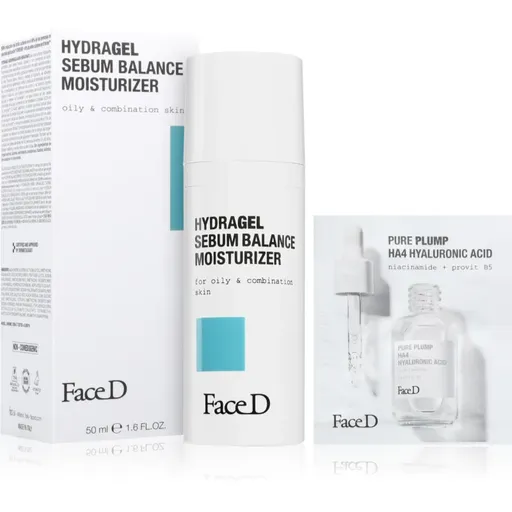 Face D Hydragel Sebum Balance Moisturizer gel crema hidratant pentru ten gras și mixt 50 ml