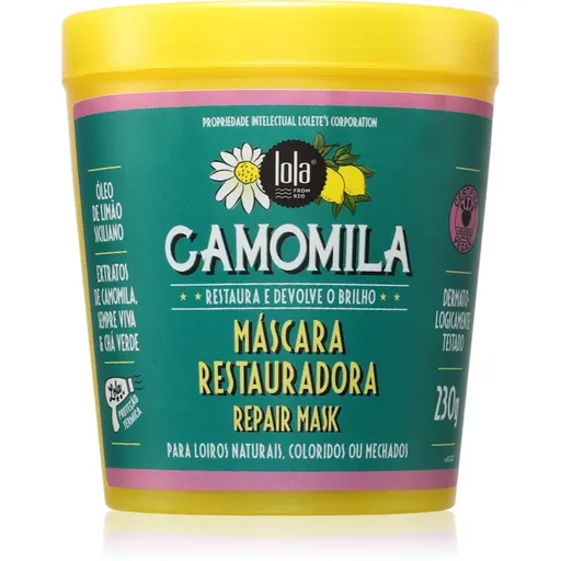 Lola Cosmetics Camomila masca pentru regenerare cu musetel 230 g