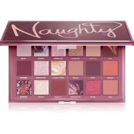 Huda Beauty Naughty Nude Eyeshadow Palette paletă cu farduri de ochi 16,8 g