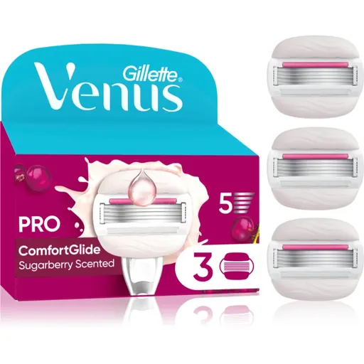 Gillette Venus ComfortGlide Sugarberry rezerva Lama 3 buc
