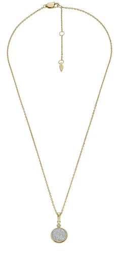 Fossil Colier pentru femei placat cu aur Hazel JOF01038710 (lanț, pandantiv)