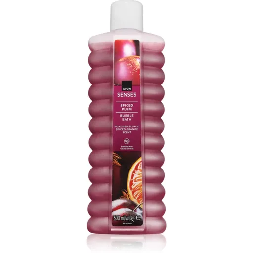 Avon Senses Spiced Plum spuma de baie 500 ml