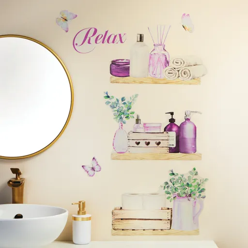 Stickere de perete pentru baie
