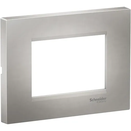 Rama plata 3 module Schneider Easy Styl LMR7263004, argintiu