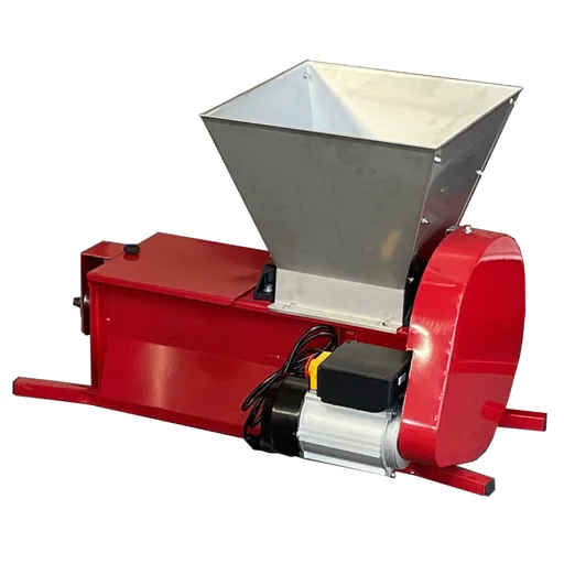 Zdrobitor struguri electric ZSE-30SD cu desciorchinator, Cuva INOX 30L, 550w, 800 Kg/h