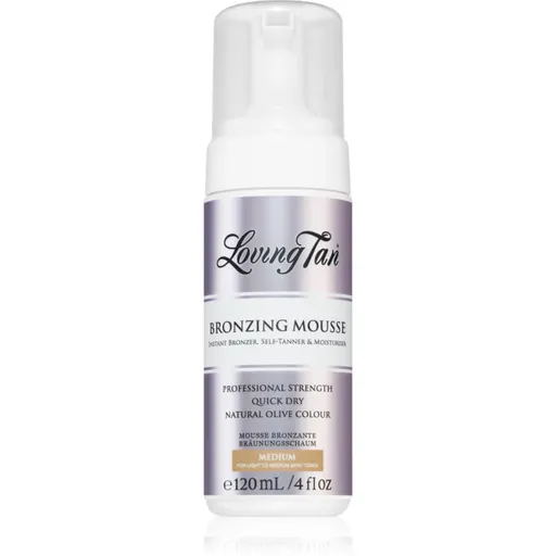 Loving Tan Bronzing Mousse spuma autobronzanta culoare Medium 120 ml