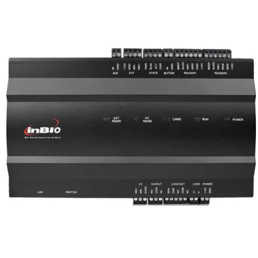 Centrala de control acces biometrica ZKTeco INBIO-1-2 pentru 1 usa bidirectionala
