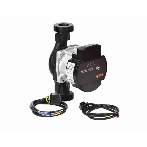 Pompa de recirculare electronica pentru centrala IBO Dambat AMG SOLAR 25-80/180, 65l/min, 65W, Cablu comunicare pompa de caldura inclus