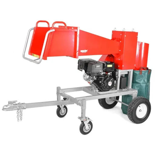 Tocator crengi si resturi vegetale, HECHT 6645, 13CP, 457CC, Pornire la cheie, Diametrul max. 12cm, Hecht Cehia