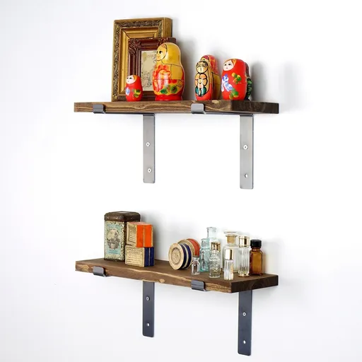 Raft de perete, Hanah Home, Lam003, Nuc negru