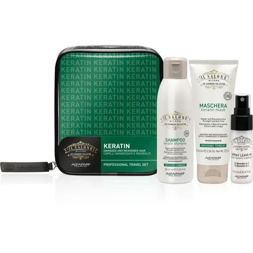 Alfaparf Milano Il Salone Milano Keratin Seturi pentru voiaj pentru intarirea parului