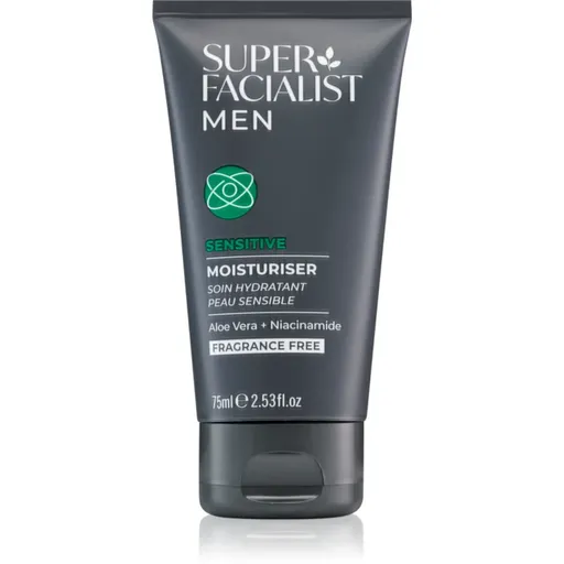 Super Facialist For Men Sensitive cremă hidratantă pentru piele sensibilă pentru bărbați 75 ml