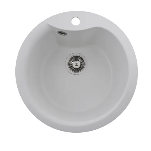 Chiuveta de Bucatarie Elefant Premium Turas 480, Alb 482 mm