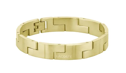 Lacoste Brățară modernă placată cu aur pentru bărbați 2040154